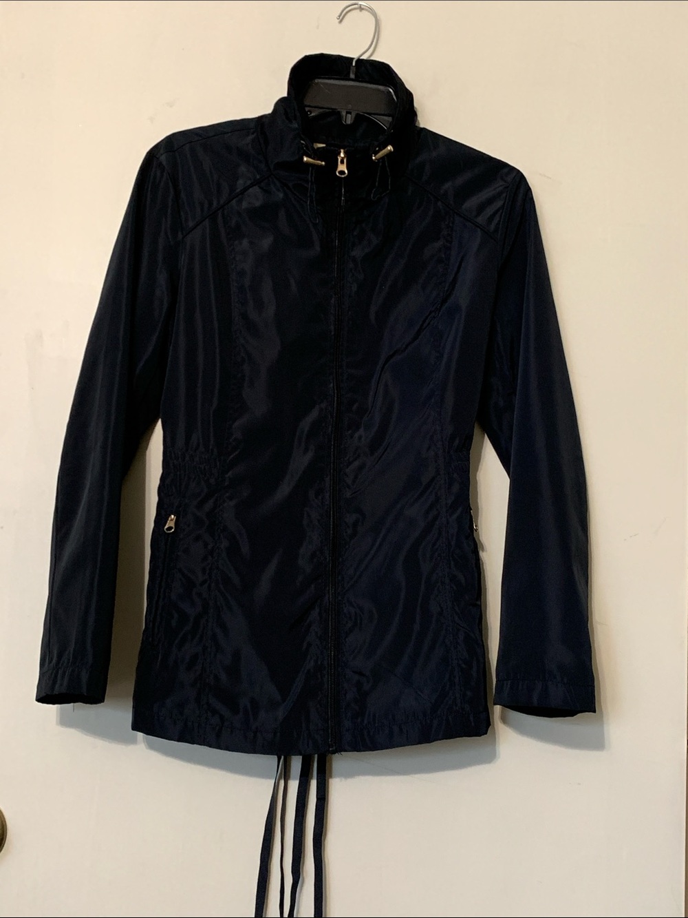 Cavalini Dark Navy Lightweight Zip Utility Jacket
